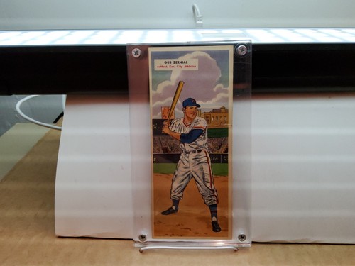 Gus Zernial, Bob Trice 1955 Topps Doubleheaders card