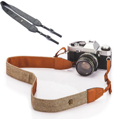 #ad Camera Shoulder Neck Strap DSLR Mirrorless Anti Pressure Vintage Photography $11.99