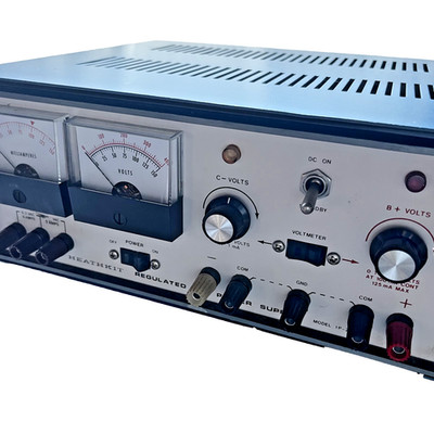 Vintage Heath Tube Regulated HV Power Supply IP-2717A High Voltage