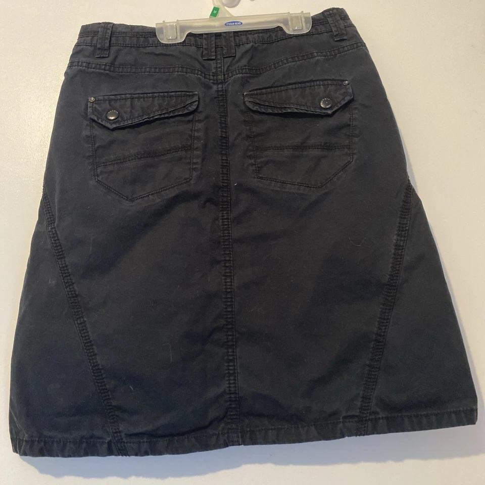 Esprit Black Cargo Skirt Women’s Size 4 - Image 2 of 4