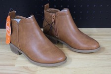 Wonder Nation Girl's Fashion Ankle Boot -Chestnut-13-NWT