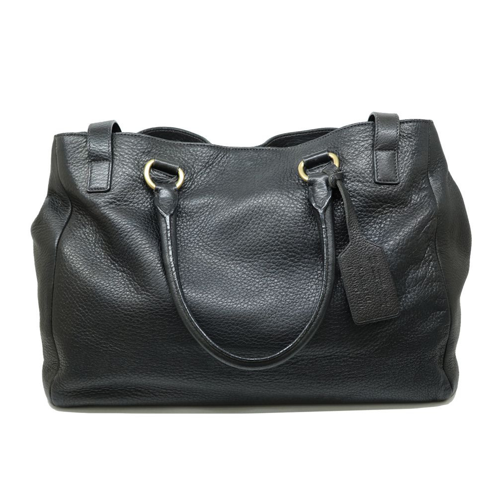 美品☆PRADA ブラック トートバッグ 人気モデルBR0408 NERO