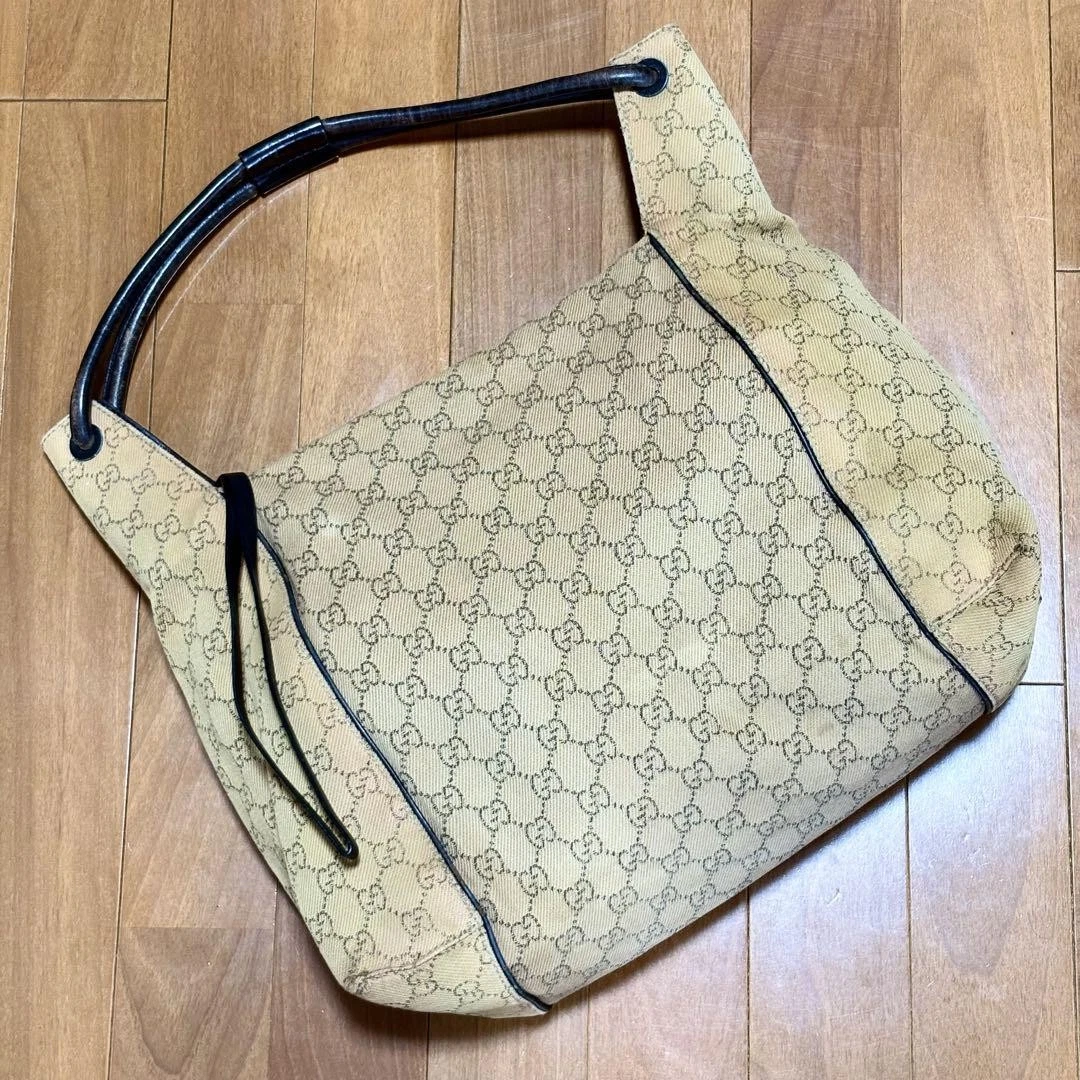 Sac bandoulière Gucci marque Gg ocre m2_0417