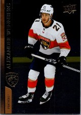 2020-21 UPPER DECK BASE SILVER FOIL ALEXANDER WENNBERG FLORIDA PANTHERS #560