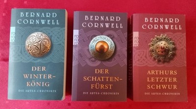 Bernhard Cornwell Die Artus-Chroniken Band 1, 2 und 3 rororo Taschenbuch