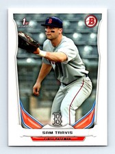 #DP61 2014 Bowman Draft Picks Sam Travis Red Sox