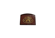 Vintage 70s 80s ETIENNE AIGNER Small Mirror Flat Bag Travel Signature Burgundy