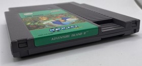 2 NES Hudson&rsquo;s Adventure Island & Island II Game Cartridges & Manual Untested 