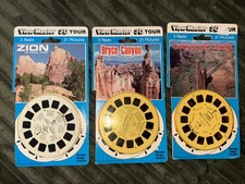 Vintage View-Master Southwest Reels Lot Zion Bryce Canyon de Chelly