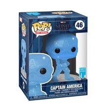 Funko Pop! Figura Vinilo Capitán América #46 Marvel Infinity Saga Serie de Arte