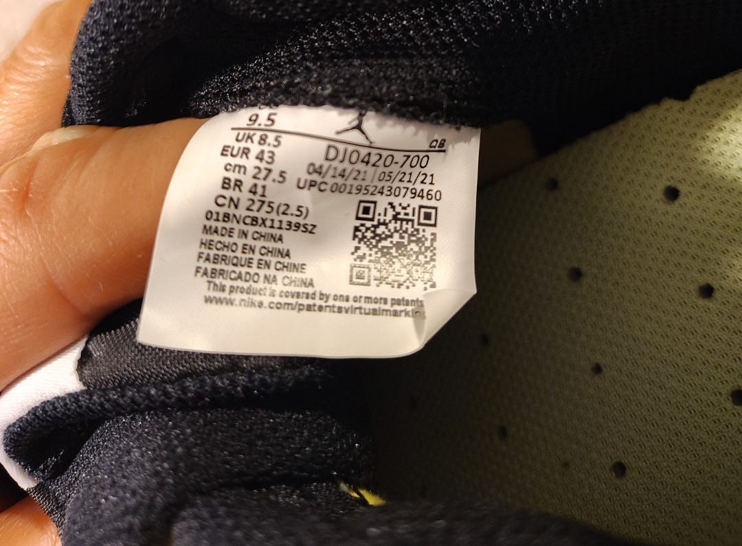 VTG Nike Jordan Mens 9.5 Series .03 Dear 90's Low Top SUEDE DJ0420-700 Key Lime thumbnail 16