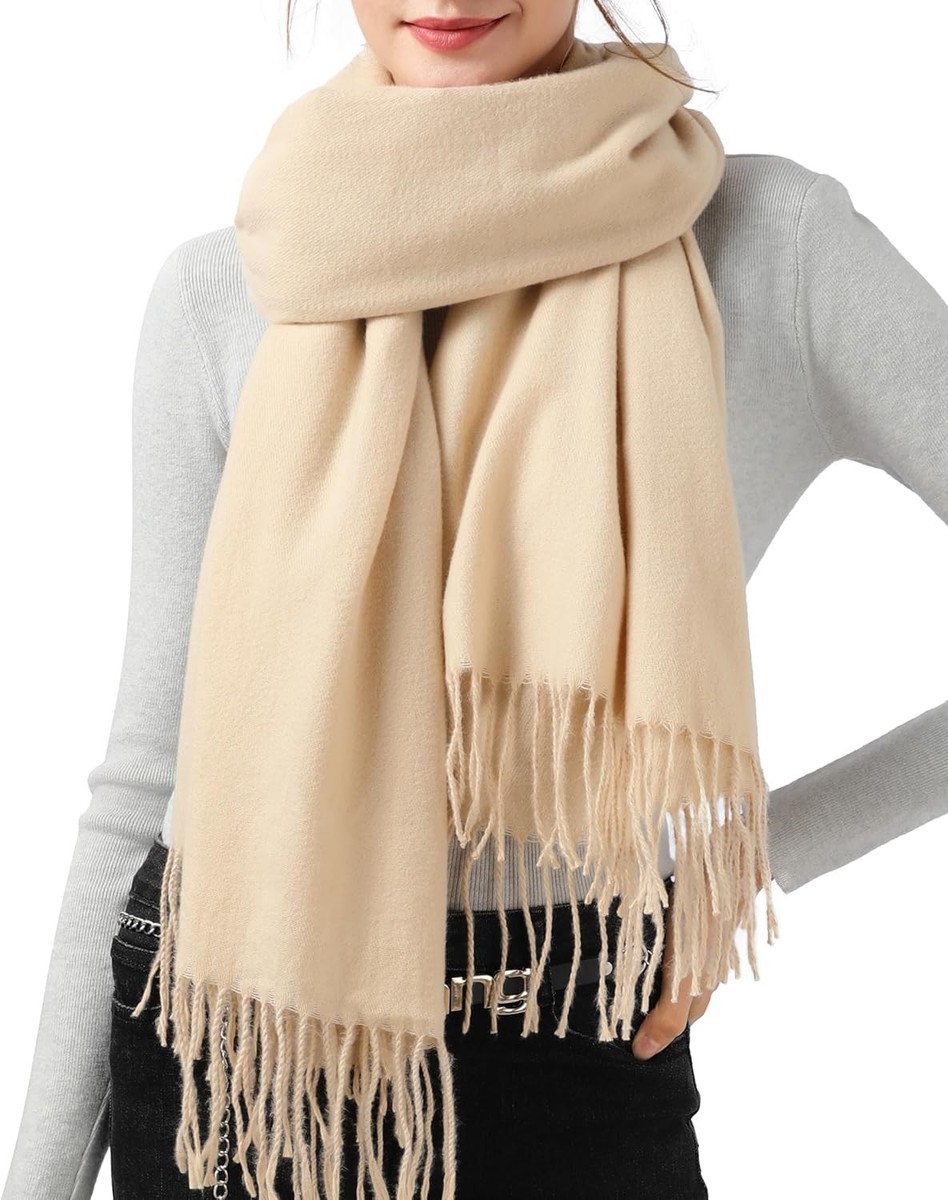 Scarfs for Women Pashmina Shawls and Wraps Evening Dress Bridesmaid Beige Scarfs for Women Pashmina Shawls and Wraps Evening Dress Bridesmaid Beige
