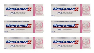 Blend-a-med Pro Sensitiv Zahnpasta Zahncreme , 6x75ml EAN8001090516190