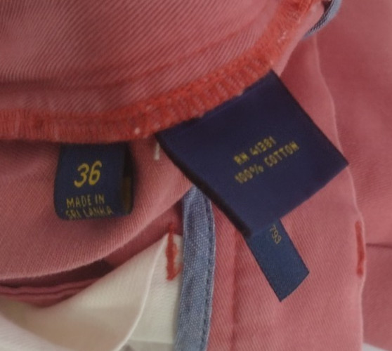 Polo Ralph Lauren Men's Golf Chino Casual Shorts Classic Fit Pink Size 36 thumbnail 8