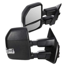 Towing Mirrors Heated Power Turn Signal for Ford F250 F350 F450 F550 Super Duty