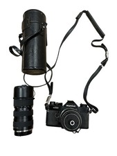 Mamiya NC1000 35mm Film Camera  Zoom Lens   Shutter Speeds Off   As-Is