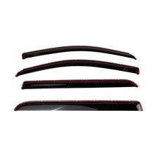 Window Visor Rear 4 Piece in -Channel for Toyota Tacoma 2016-2021