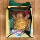 Cabbage Patch Kids 1985 16in Girl Doll Red Curly Hair Brown Eyes Birth Cert