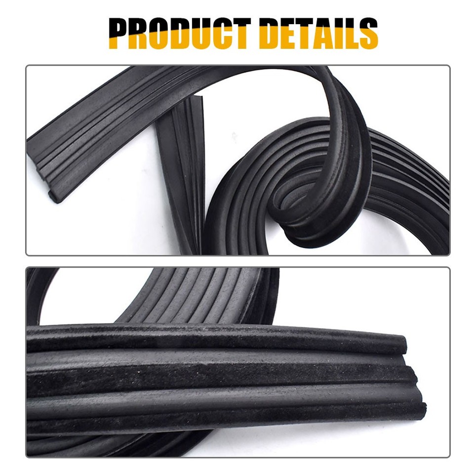 TTLC-JAPAN Window Door Glass Belt Seal Weatherstrip Kit For Toyota Land Cruiser FJ40 BJ40 Series - Set Of 4
