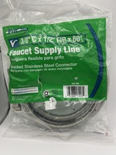 Proline Faucet Supply Line 3/8  C X 1/2  FIP X 60  496-009 1 PACK