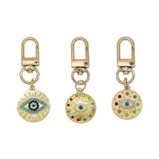 Evil Eye Keychains Set Car Key Ring Bag Purse Keychains Good Luck Amulet prot...