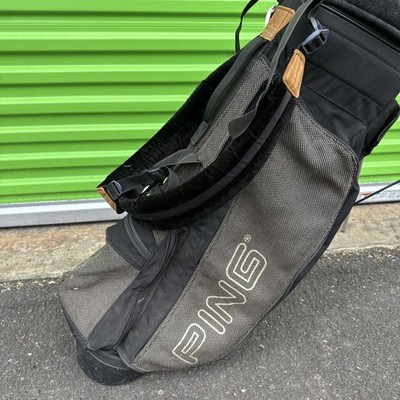Vintage Ping Karsten Brown Sunday Golf Bag Made in USA WOW NICE
