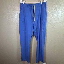 FIGS Technical Collection Yola Skinny Scrub Pants Blue TW2000T Women Large Tall