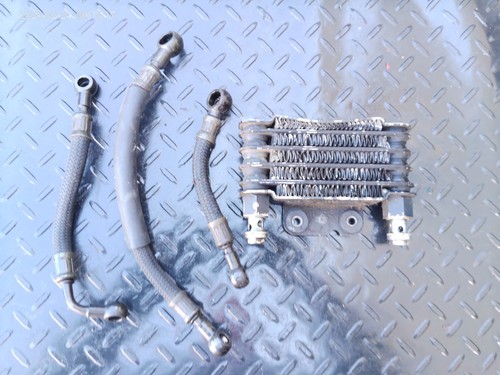 2002 SUZUKI DRZ250 OIL COOLER TANK & LINES FEED RETURN DR-Z250 01-07