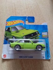 Hot Wheels Ford Escort RS2000 grün OVP, Spielzeugauto aus Sammlung