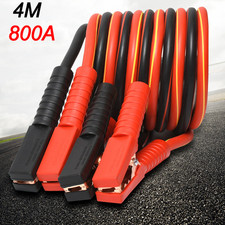 Heavy Duty Power Jumper Booster Cables Commercial Grade Battery 2 Gauge 800 Amp Heavy Duty Power Jumper Booster Cables Commercial Grade Battery 2 Gauge 800 Amp