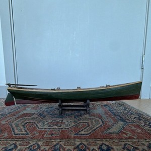 Vintage Wooden Rowing Skiff