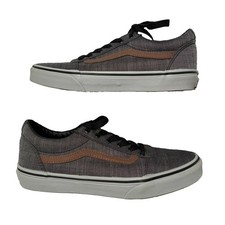 Vans Ward DX Deluxe Comfort Shoes Athletic Women  s 7.5 Gray Brown New MSRP 79