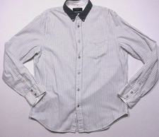 rag & bone NY Mens L Vintage Railroad Striped...