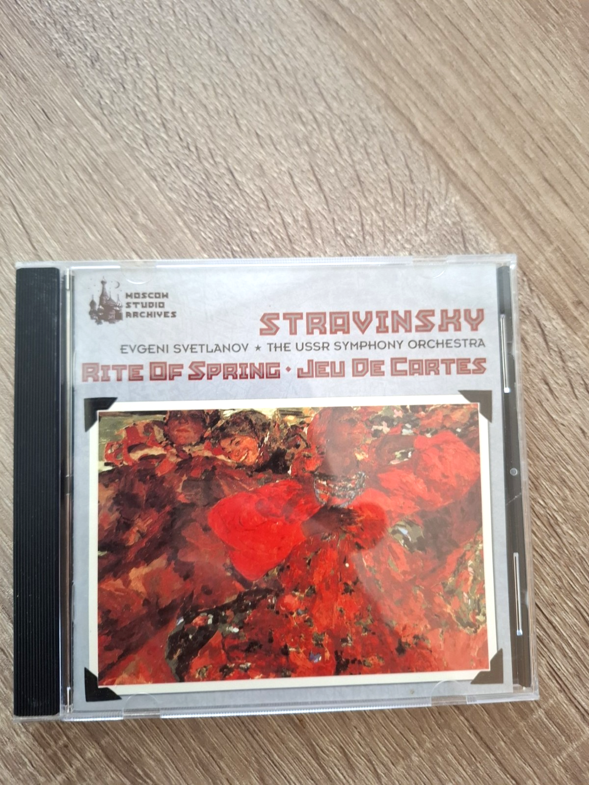 Igor Stravinsky: Rite Of Spring: Jeu De Cartes: Evgeni Svetlanov CD