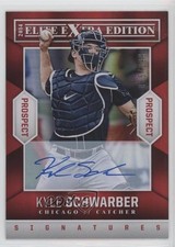 2014 Panini Elite Extra Edition Prospects Auto /299 Kyle Schwarber #4 Auto 0t2