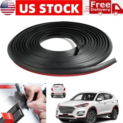 5M T Type Rubber Car Door Seal Strip Hood Trunk Edge Weatherstrip Moulding Trim