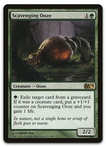 Scavenging Ooze - 195 - Rare - Magic 2014 (M14)