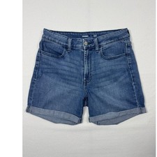 Classic Old Navy High-Rise WOW Denim Shorts Women 4 Medium Wash Blue