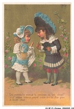 CH-BFP1-0067-CHROMOS - Qui aimes tu mieux ta poupée ou ton chat