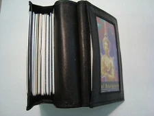 Real Soft Leather Credit Card Holder and Business Card Holder RFID Protected