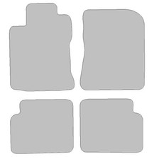 Fußmatten-Set für Toyota Corolla (2001-2009) Dura graphit