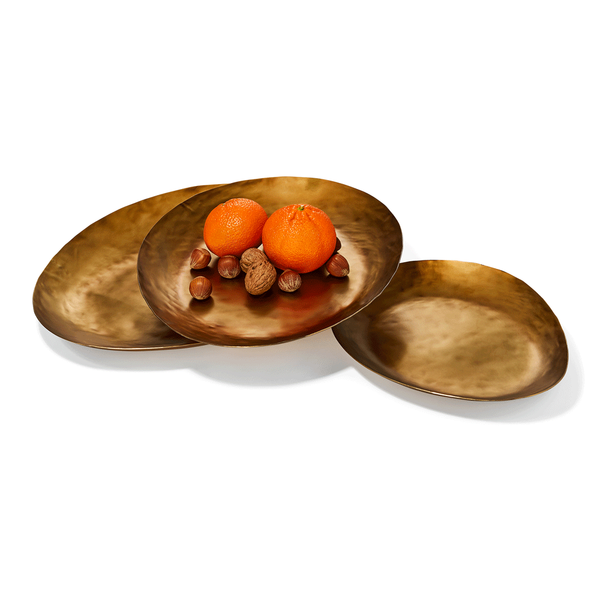 Philippi Schale Fiji, GrößE L, Obstschale, Stahl Antikfinish, 36 X 29 Cm, 219020-image