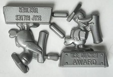 1963 Premium Cracker Jack Prize Snap Together Trophy Wise Quaker Award Toy