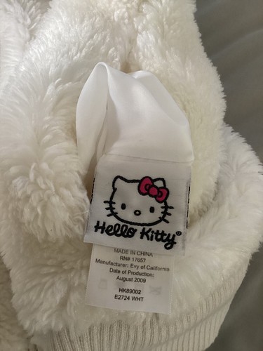 Sanrio Hello Kitty White Faux Fur Child Vest ~ Size: XL (ROPA-JZ) - Picture 7 of 10