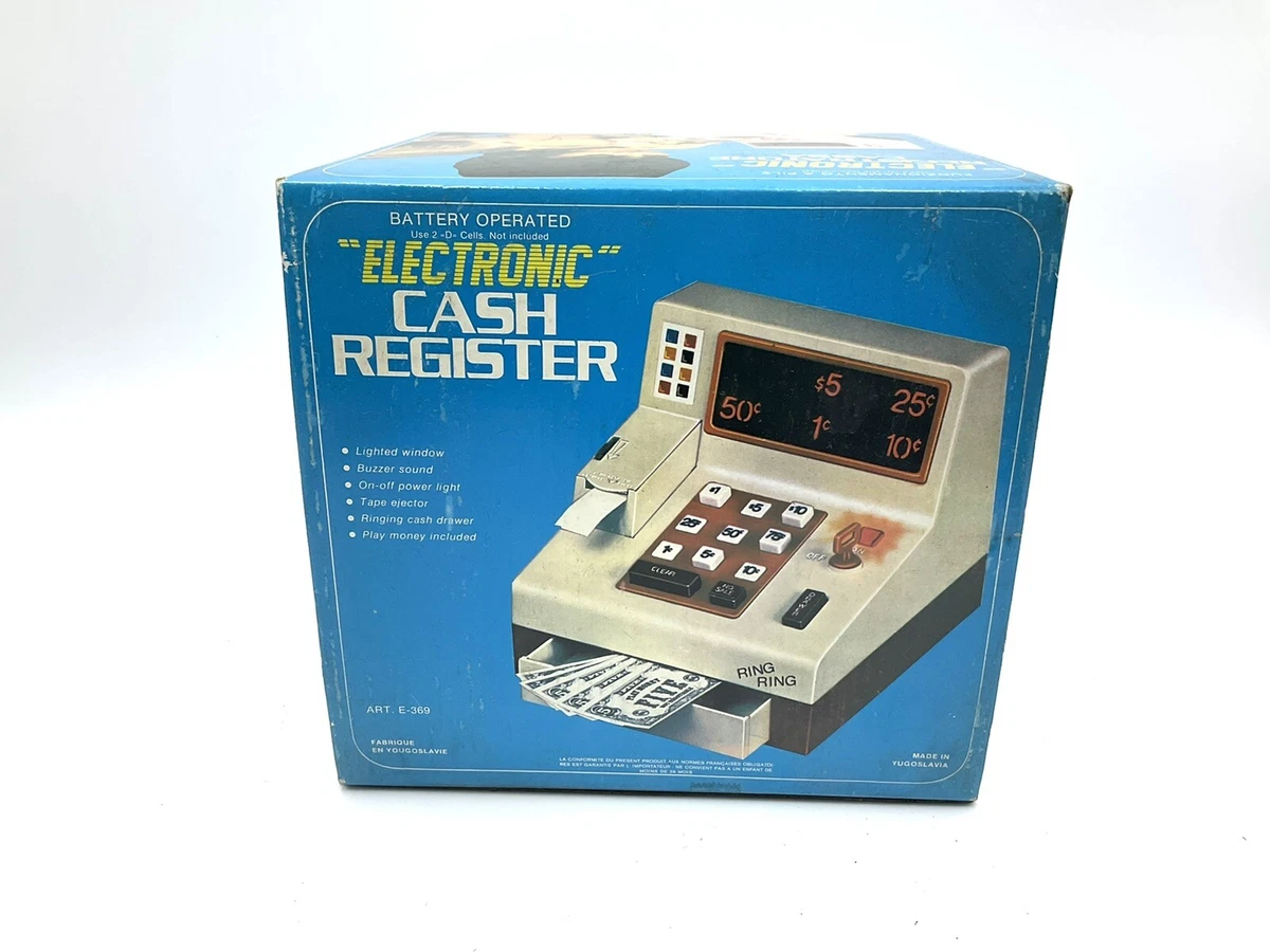 Antique toy cash register 2025