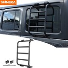 Rear Window Ladder Car Body Functional Accessories for Jeep Wrangler JL 2018+ AL