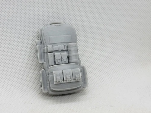 3d Printed Commando Backpack 1:12 scale GI Joe Classified/Marvel Legend