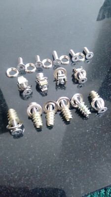 AUDI S3 8L ENGINE COVER BOLT SET IN STAINLESS STEEL 225 BAM APY 1.8T 20v