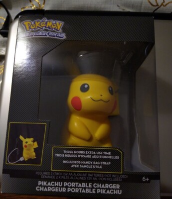 Pokemon Pikachu Universal USB Portable Phone Charger ThinkGeek Battery Pack New