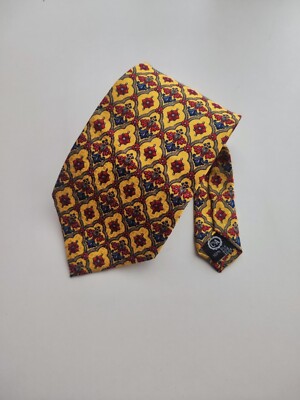 CRAVATTA WESTBURY 100% SETA TIE SILK VINTAGE NECKTIE UOMO NUOVA ALL SILK